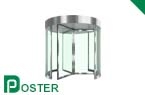 Energy-saving Solution - 3/4 Wing Revolving Door -TAR300 from TSTC